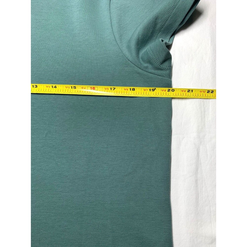 J. Crew Factory Essential Crewneck Short Sleeve Tee Shirt Sz L Earthy Green NWT - Picture 4 of 8